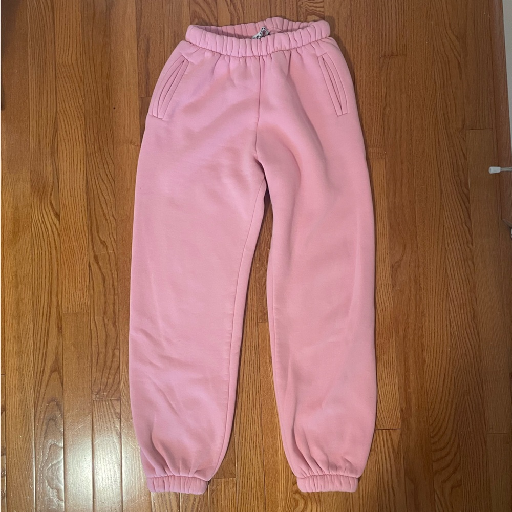 Cozy Pink Jogger Pants